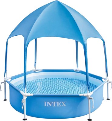 Каркасный бассейн Intex Metal Frame Canopy / 28209- фото