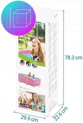 Каркасный бассейн Intex Rectangular Frame / 28266- фото10
