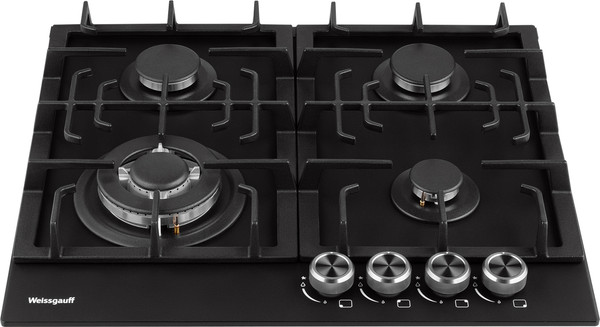 Газовая варочная панель Weissgauff HGG 641 BV Nano Matt Glass- фото2