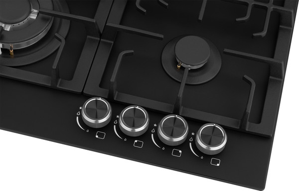 Газовая варочная панель Weissgauff HGG 641 BV Nano Matt Glass- фото5