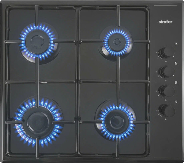 Газовая варочная панель Simfer H60Q40B440- фото