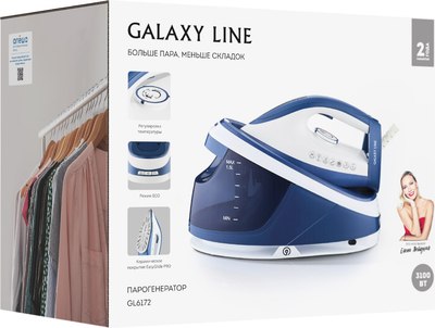 Утюг с парогенератором Galaxy Line GL 6172 (синий/белый)- фото6