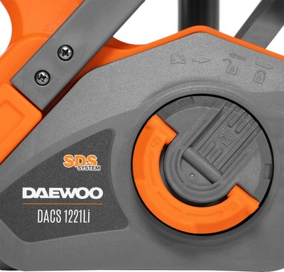 Электропила цепная Daewoo Power DACS 1221Li Set- фото8