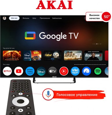 Телевизор Akai UHD GoogleTV 50 / TA50BU700- фото6