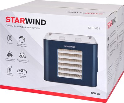 Сушилка для овощей и фруктов StarWind SFD6431- фото9