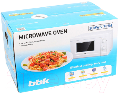 Микроволновая печь BBK 20MWS-705M/W- фото10, картинка10 Микроволновая печь BBK 20MWS-705M/W- фото10