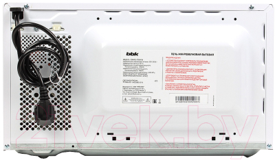 Микроволновая печь BBK 20MWS-705M/W- фото6, картинка6 Микроволновая печь BBK 20MWS-705M/W- фото6
