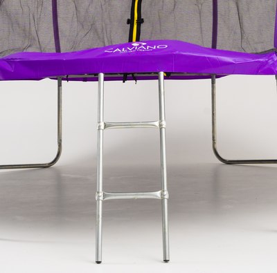 Батут Calviano 374см 12ft Inside master purple (с защитной сеткой)- фото6