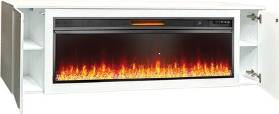 Каминокомплект Смолком Dakota F 2D V60 Vision 60 LED (бьянко белый)- фото2