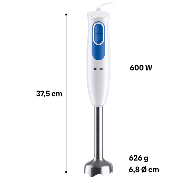 Блендер погружной Braun MQ20.001MWH / 0X22111490- фото8