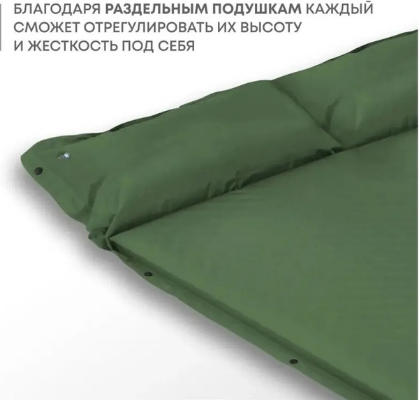 Туристический коврик RSP Outdoor Sunny 50 Double / M-SUN-50-DBL-GN- фото4