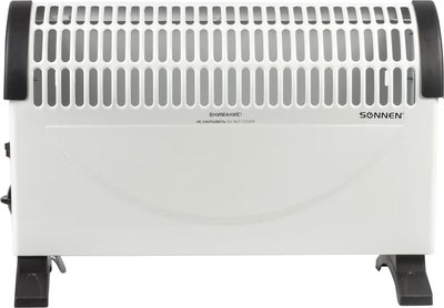 Конвектор Sonnen Y-02S / 453494 (белый/черный)- фото