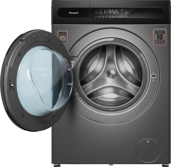Стирально-сушильная машина Weissgauff WMD 49411 DC Inverter Steam Grey- фото4