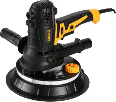 Шлифовальная машина для стен Deko DKWS1050 LED / 083-1036- фото