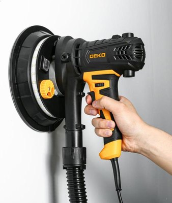 Шлифовальная машина для стен Deko DKWS1050 LED / 083-1036- фото5
