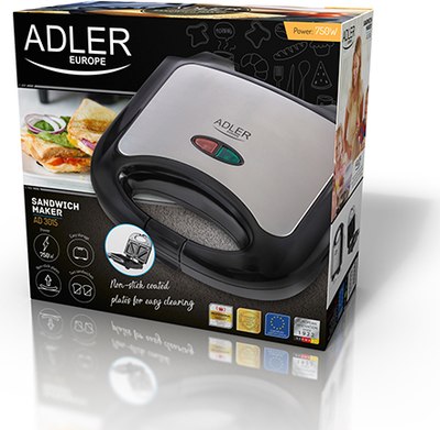 Сэндвичница Adler AD 3015- фото6