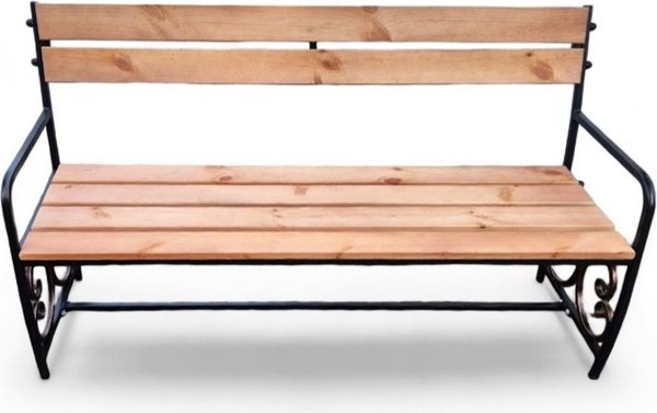 Скамья садовая СтальСнабДизайн СКР-8- фото3