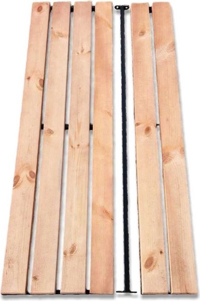 Скамья садовая СтальСнабДизайн СКР-8- фото4