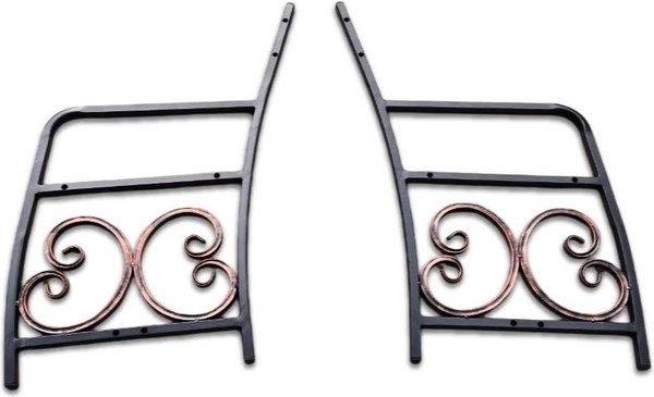 Скамья садовая СтальСнабДизайн СКР-8- фото5