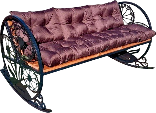 Скамья садовая СтальСнабДизайн Blowball- фото