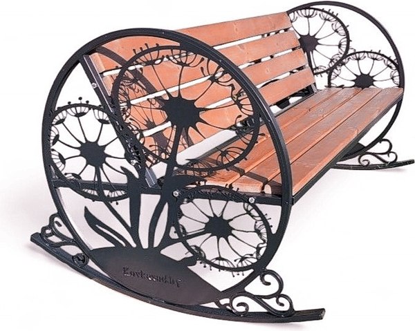 Скамья садовая СтальСнабДизайн Blowball- фото2