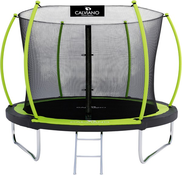 Батут Calviano 312см 10ft Inside master green- фото