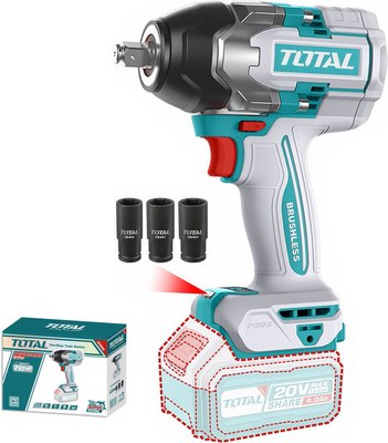 Аккумуляторный гайковерт TOTAL TIWLI20851