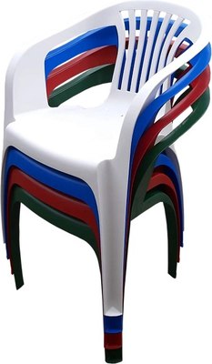 Стул пластиковый Эдванс Зеленый- фото2