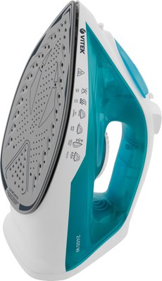 Утюг Vitek VT-8336 (белый/бирюзовый)- фото5
