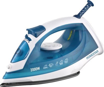 Утюг HomeStar HS-4010 / 105378 (белый/синий)