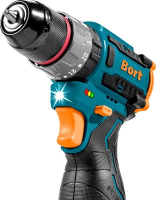 Аккумуляторная дрель-шуруповерт Bort BAB-16U 2x2А.ч (93414882)- фото6