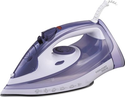 Утюг CoolFort CF-3409 (сиреневый/белый)