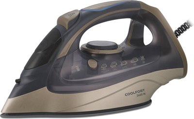 Утюг CoolFort CF-3410 (сиреневый/золото)