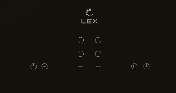 Электрическая варочная панель Lex EVH 640B BL- фото2