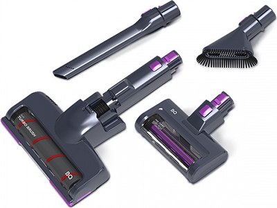 Вертикальный пылесос BQ VCA0201H (серый/фиолетовый)- фото5