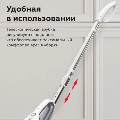Пароочиститель BQ SM2009 (белый/серый)- фото7