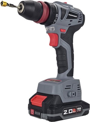Аккумуляторная дрель-шуруповерт Profipower MKBL-18BM / T0057- фото