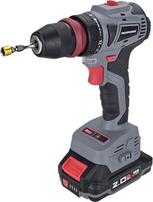 Аккумуляторная дрель-шуруповерт Profipower MKBL-18BM / T0057- фото4