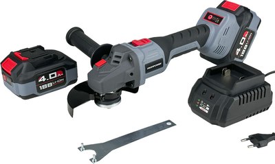 Угловая шлифовальная машина Profipower MKDGA-18V / E0080- фото7