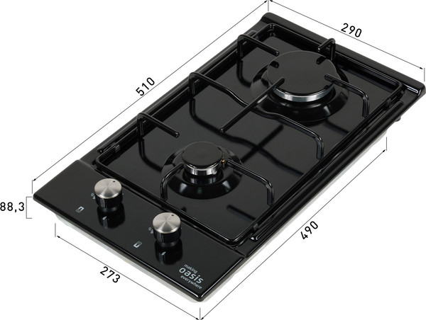 Газовая варочная панель Making Oasis Everywhere P-MEBGD- фото7