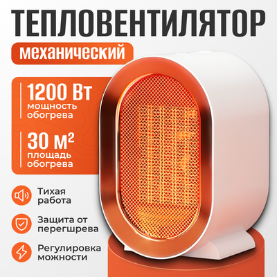 Тепловентилятор Sundays Home TBD0604356401A (белый)- фото