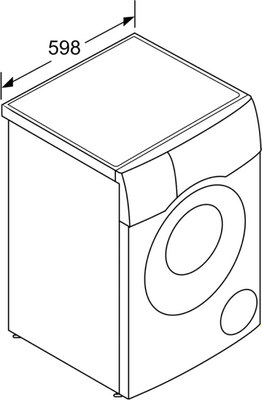 Стирально-сушильная машина Bosch WNC244070- фото8