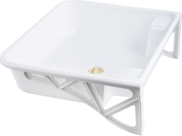 Раковина для дачи Мастерица На кронштейнах + сливной шланг SP-503- фото3