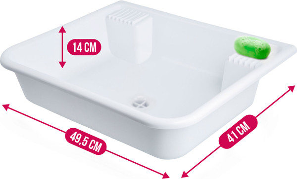 Раковина для дачи Мастерица SP-502 41x50- фото4