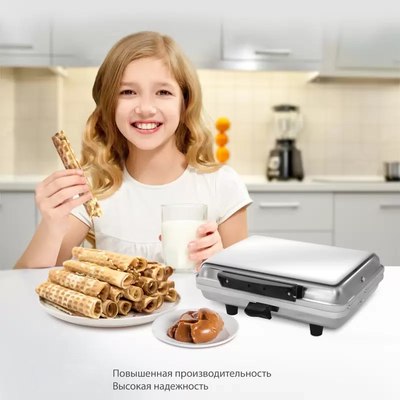 Вафельница Мастерица WM-2 ЭВ-0.8/220 (матовый)- фото4
