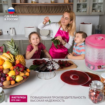 Сушилка для овощей и фруктов Мастерица EFD-3061- фото8