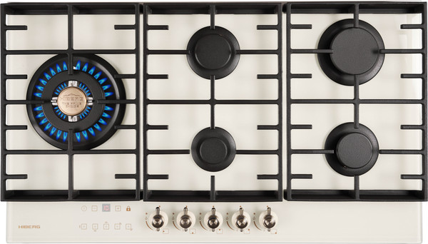 Газовая варочная панель Hiberg VM 9155 Y- фото