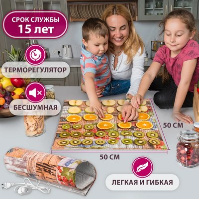 Сушилка для овощей и фруктов Мастерица ОНЭ-5.2-100/220- фото2
