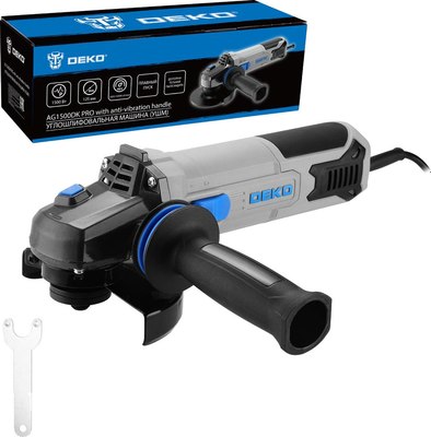Угловая шлифовальная машина Deko AG1500DK Pro / 083-1026- фото5
