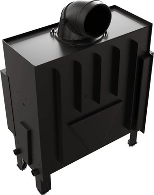 Каминная топка Kratki Floki L 12кВт 200 (черный thermotic)- фото5